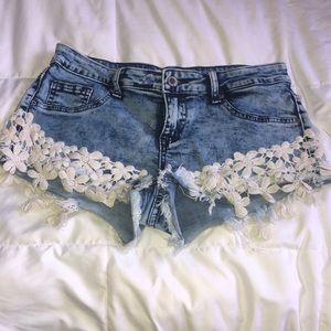 Jean shorts